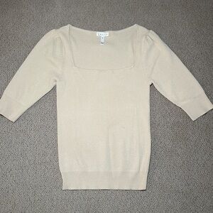 Leith Cream Top